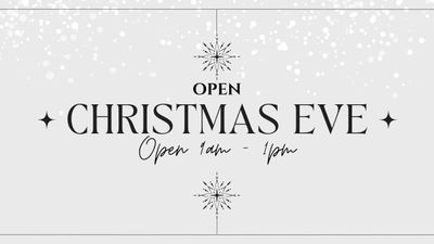 Christmas Eve @ Eclections