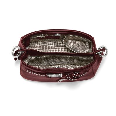 Cassidy Small Bucket Bag-Garnet