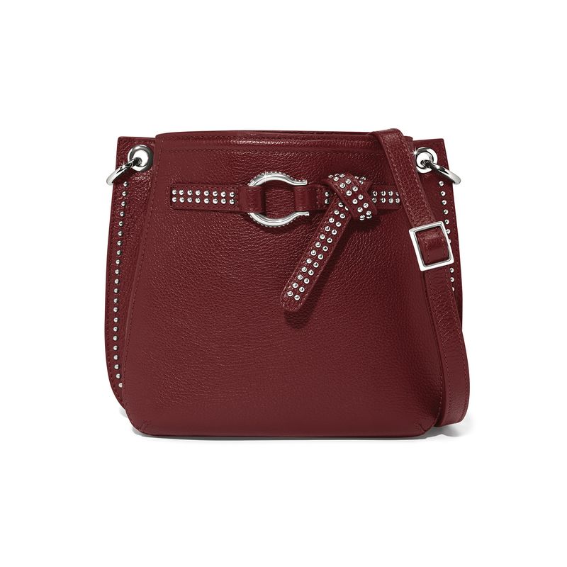 Cassidy Small Bucket Bag-Garnet