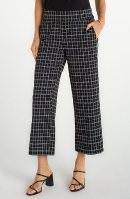 Mabel Pull-On Crop Stovepipe w/Side Stripe