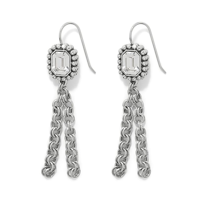 Twinkle Luxe Tassel French Wire Earrings