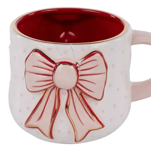 Big Pink Bow Mug
