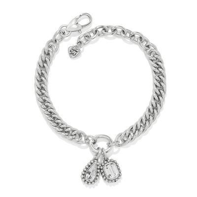 Twinkle Luxe Charm Link Bracelet