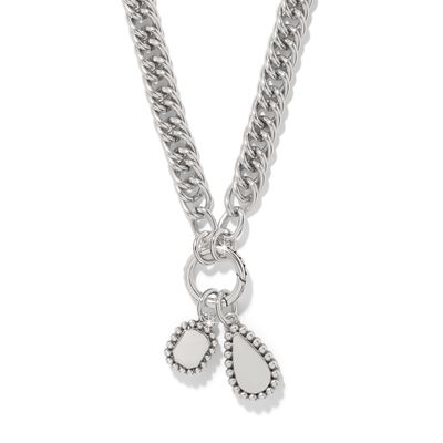 Twinkle Luxe Charm Link Necklace