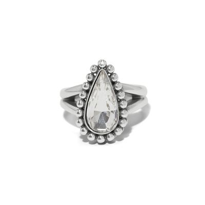 Twinkle Luxe Teardrop Ring