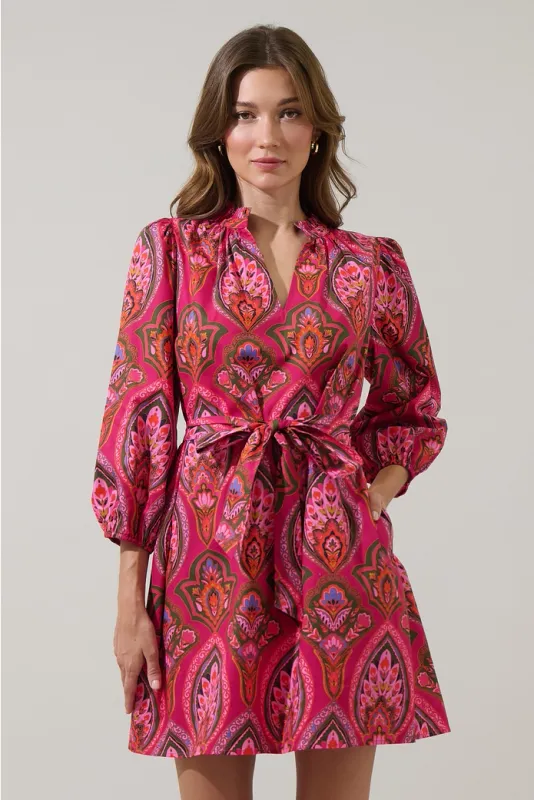 Azura Floral Eira Poplin Dress