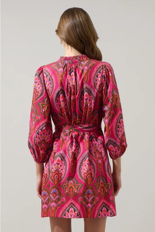 Azura Floral Eira Poplin Dress