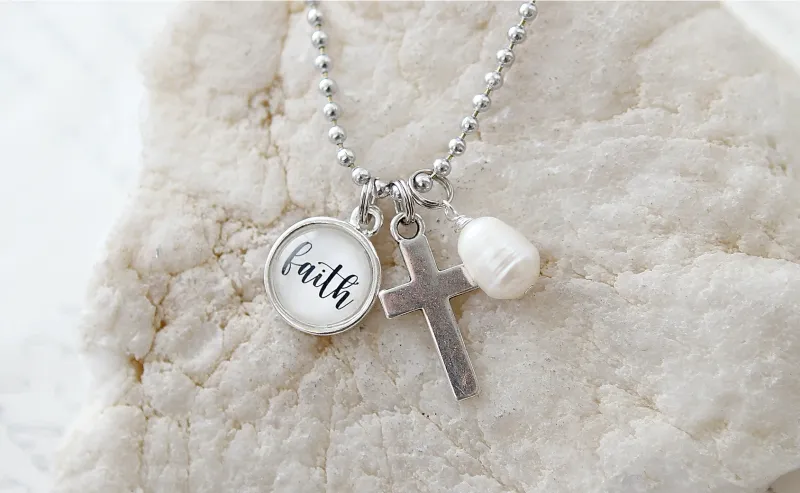 Faith Cross Necklace