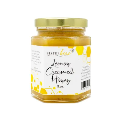 Lemon Creamed Honey 8oz jar