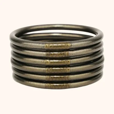 Flint  All Weather Bangles MD (Set of 6)