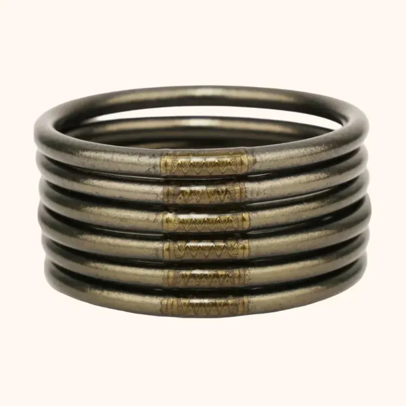 Flint  All Weather Bangles MD (Set of 6)