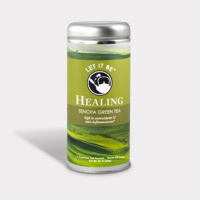 Healing Sencha Green Tea - 12 Tea Sachets