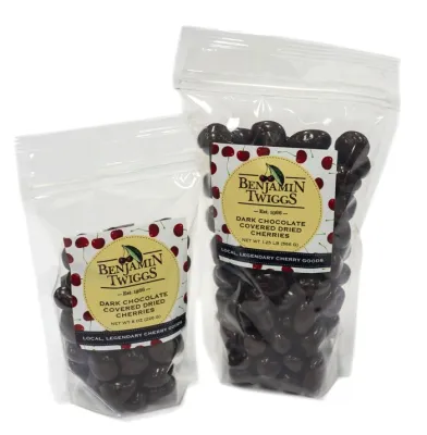 4oz Dark Choc Dried Cherries