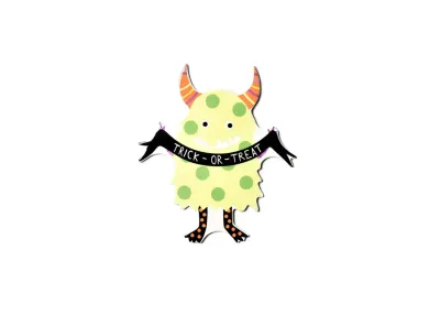 Halloween Monster Big Attachment