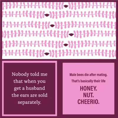 Sassy Napkin: Honey Nut Cheerio