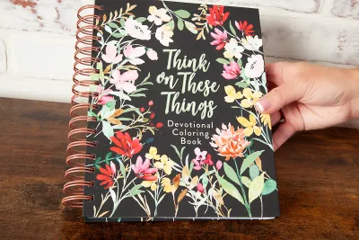 Think on These Things (Devotional Coloring Book)