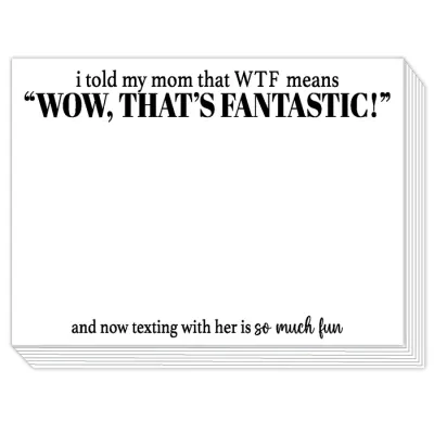 I TOLD MOM WTF - SLAB PAD