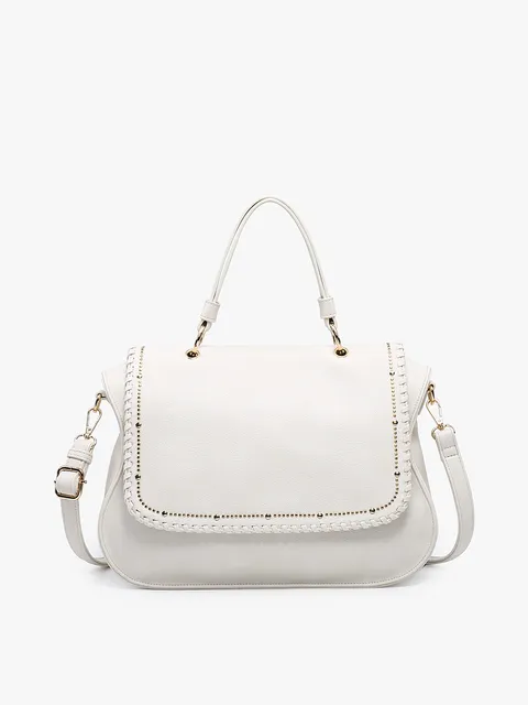 Cricket Studded Hobo-Bone