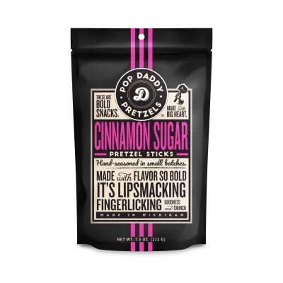 Cinnamon Sugar Seasoned Pretzels 7.5oz