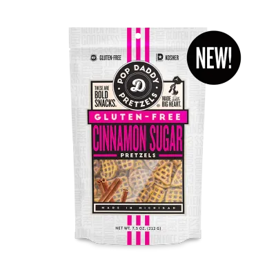 Gluten-Free Cinnamon Sugar Seasoned Pretzels