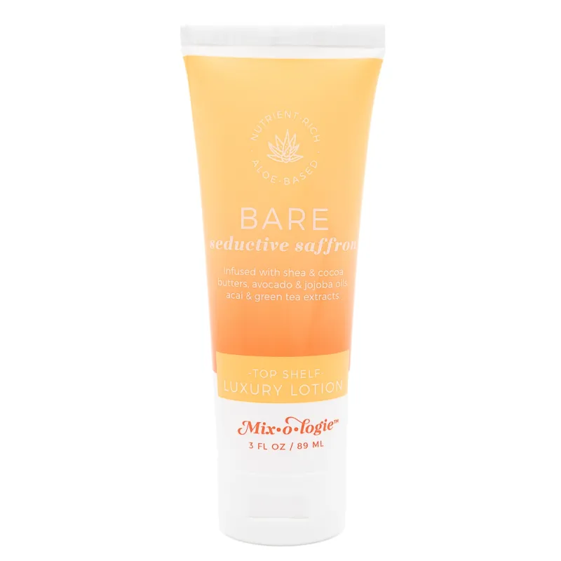 Top Shelf Luxury Lotion - Bare (seductive saffron)