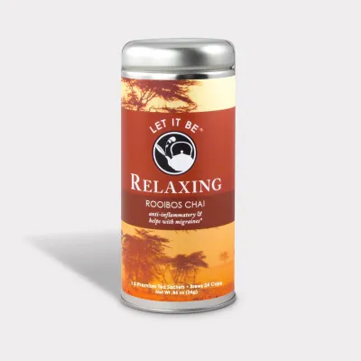 Relaxing Rooibos Chai Tea - 12 Tea Sachets