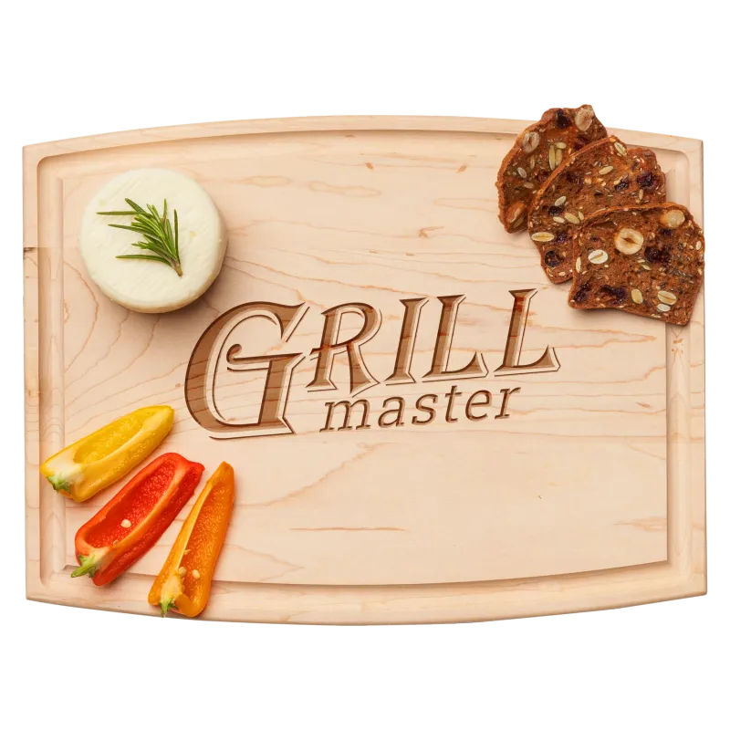 Arched Artisan Maple Board | Grill Master