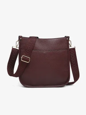 Posie Crossbody-Merlot