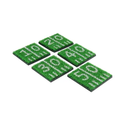 Real Astro Turf Grass Coasters - Set of 5