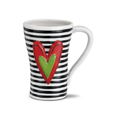 Black Stripes Mug 