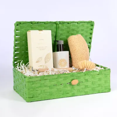 Paperjute Box Green