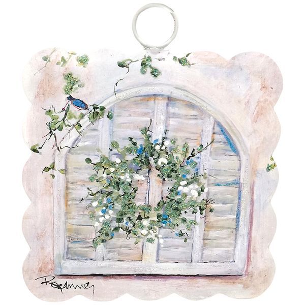 Mini Rozie’s Scallop Gray Shutters