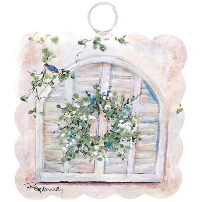 Mini Rozie’s Scallop Gray Shutters