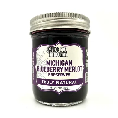Truly Natural Blueberry Merlot Preserves