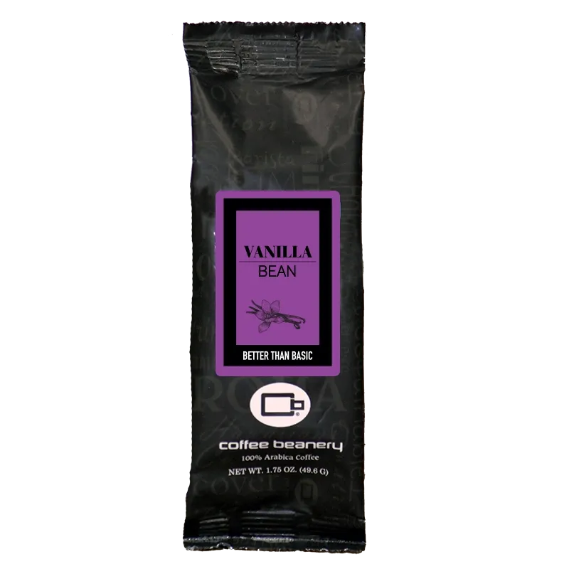 Vanilla Bean Flavored Coffee | 1.75 oz One Pot Sampler