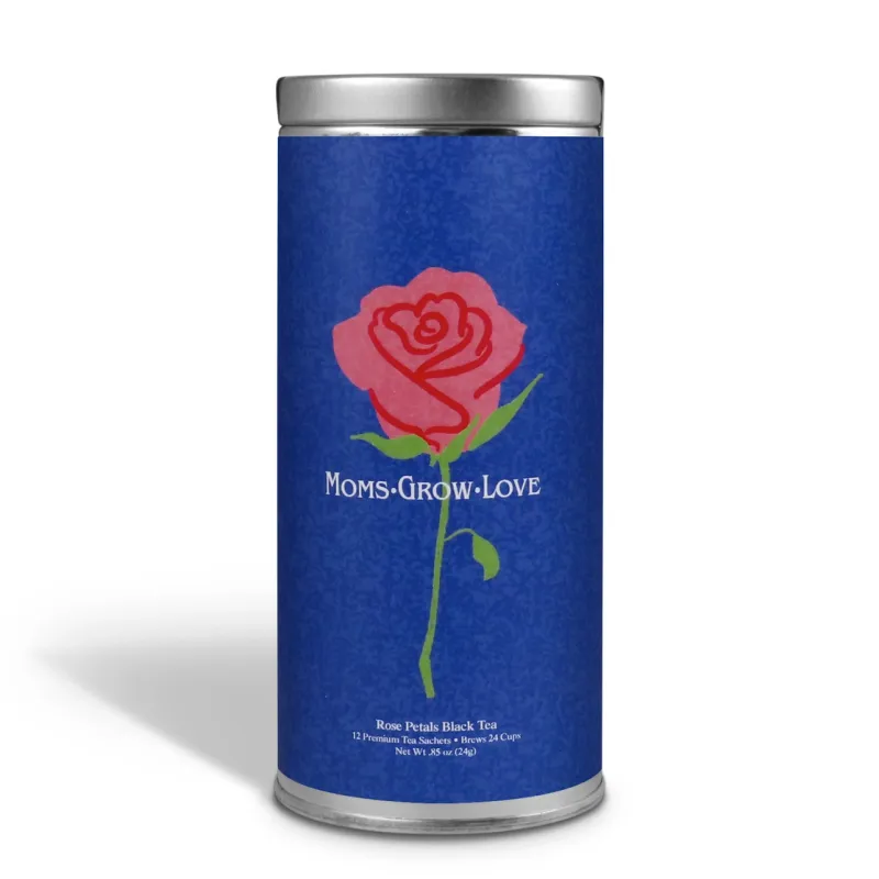 Moms Grow Love Tea Rose Petals Black Tea