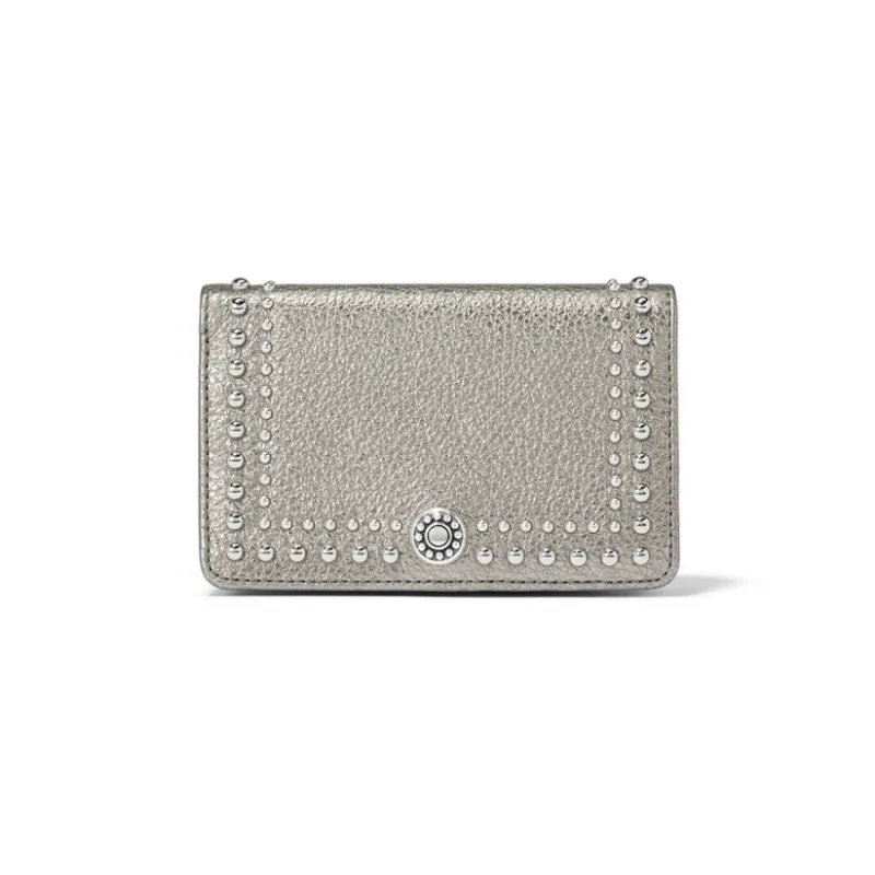 Pretty Tough Stud Medium Wallet-Titanio