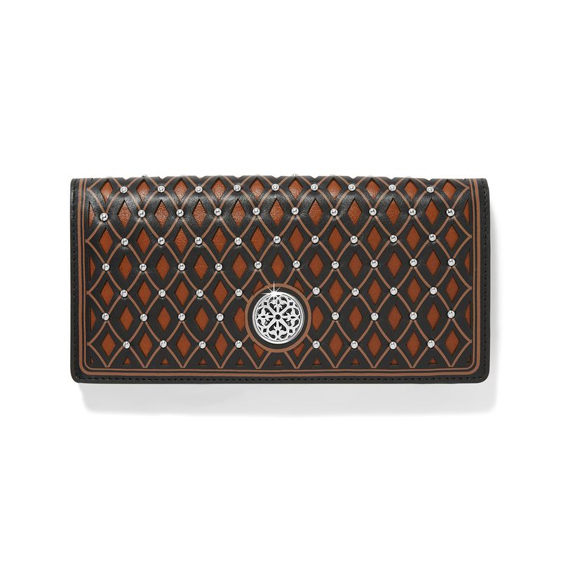Ferrara La Bellezza Slim Folio Wallet-Black