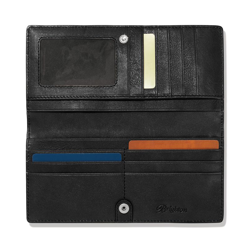 Ferrara La Bellezza Slim Folio Wallet-Black