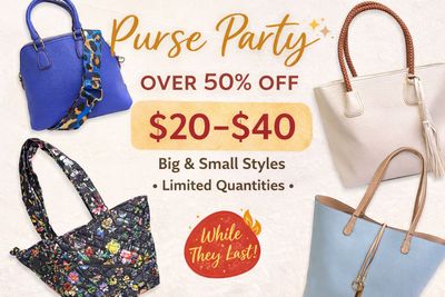 Grab &amp; Go Purse Party!
