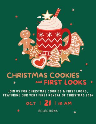 🎄🍪 CHRISTMAS COOKIES &amp; FIRST LOOKS 🍪🎄