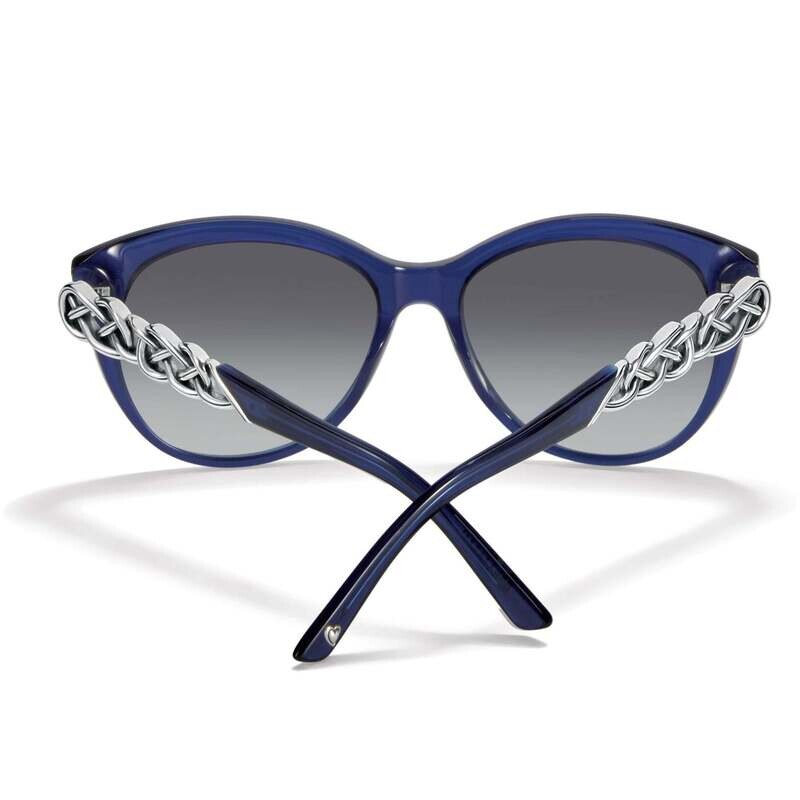Interlok Braid Sunglasses-Blue