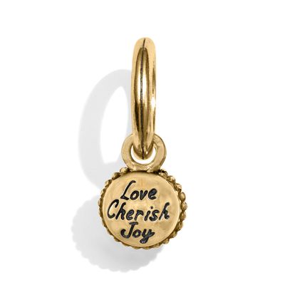 Glitz Birthstone Amulet-Gold