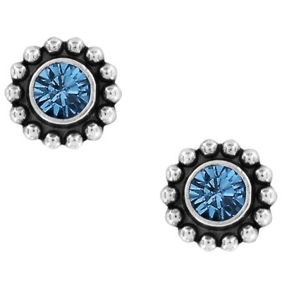 Twinkle Mini Post Earrings-Sapphire