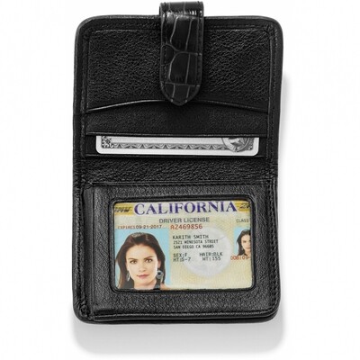 Bellissimo Heart Small Wallet-Black