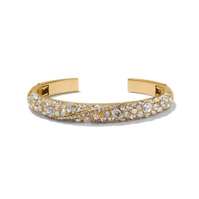 Trust Your Journey Double Hinged Bangle-Gold
