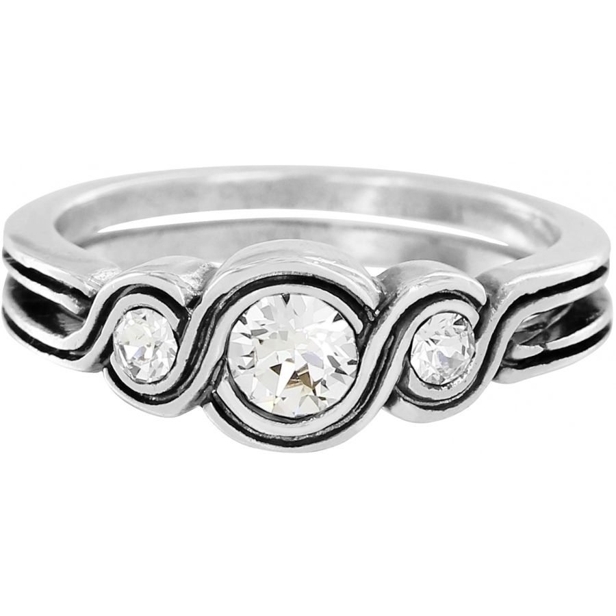 Infinity Sparkle Ring, Size: 7