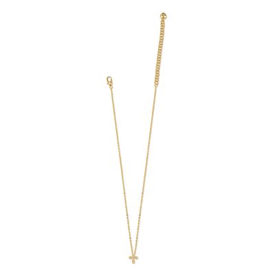 Enchanting Cross Necklace-Gold