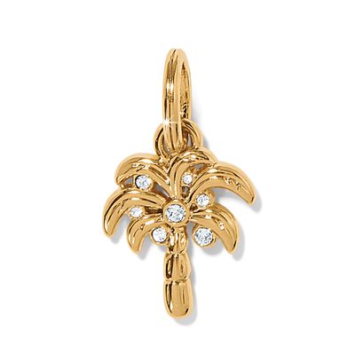 Desert Palm Charm-Gold