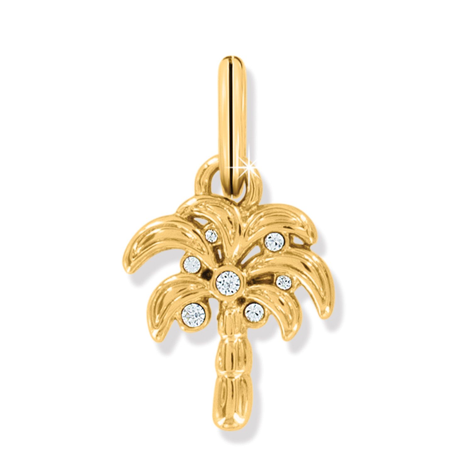 Desert Palm Charm-Gold